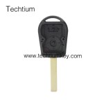 2 track blade 2 button remote key shell for BMW